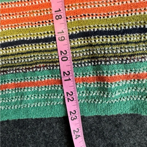 MinnieRose Baja Silk Blend Polo Shirt Split Neck Medium - Picture 5 of 5